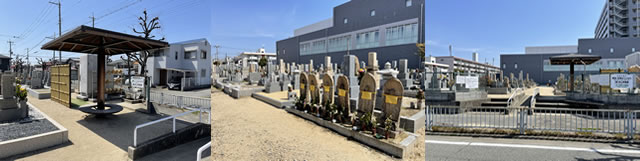 稲葉荘共同墓地の設備