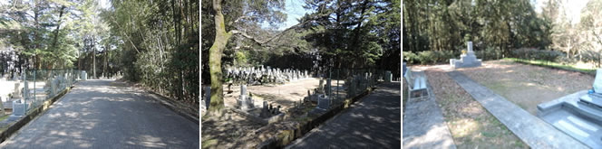西多田墓地の施設 